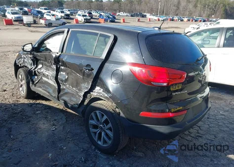 2015 Kia Sportage Lx из США, поврежденный, VIN KNDPB3AC5F7728125